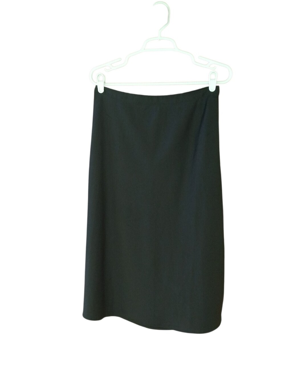 J. Crew Factory Black A Line Midi Slip Skirt Small